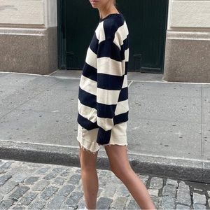 Brandy Melville Brianna Thick Stripe Sweater